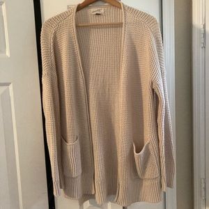 Universal Thread Cream Chunky Knit Cardigan S